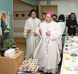 서울아산병원 원목실 축복